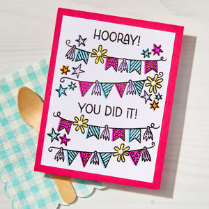 Hero Arts Color Layering Celebrate Stencils