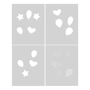 Hero Arts Color Layering Balloons Stencils