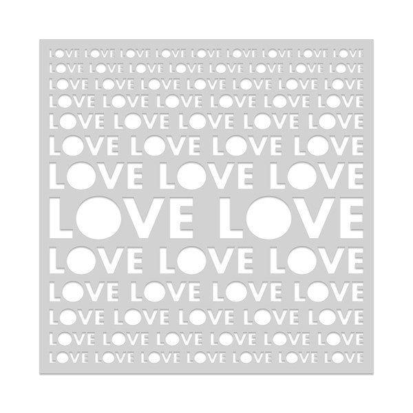 Hero Arts Lots of Love Stencil