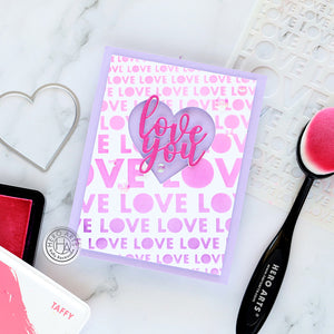 Hero Arts Love & Hearts Fancy Dies
