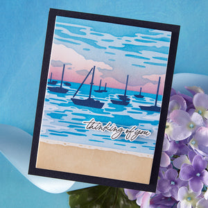Hero Arts Color Layering Harbor Stencils
