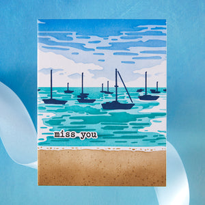Hero Arts Color Layering Harbor Stencils