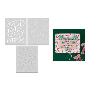 Hero Arts Candy Cane Toss Up Stencil
