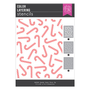 Hero Arts Candy Cane Toss Up Stencil