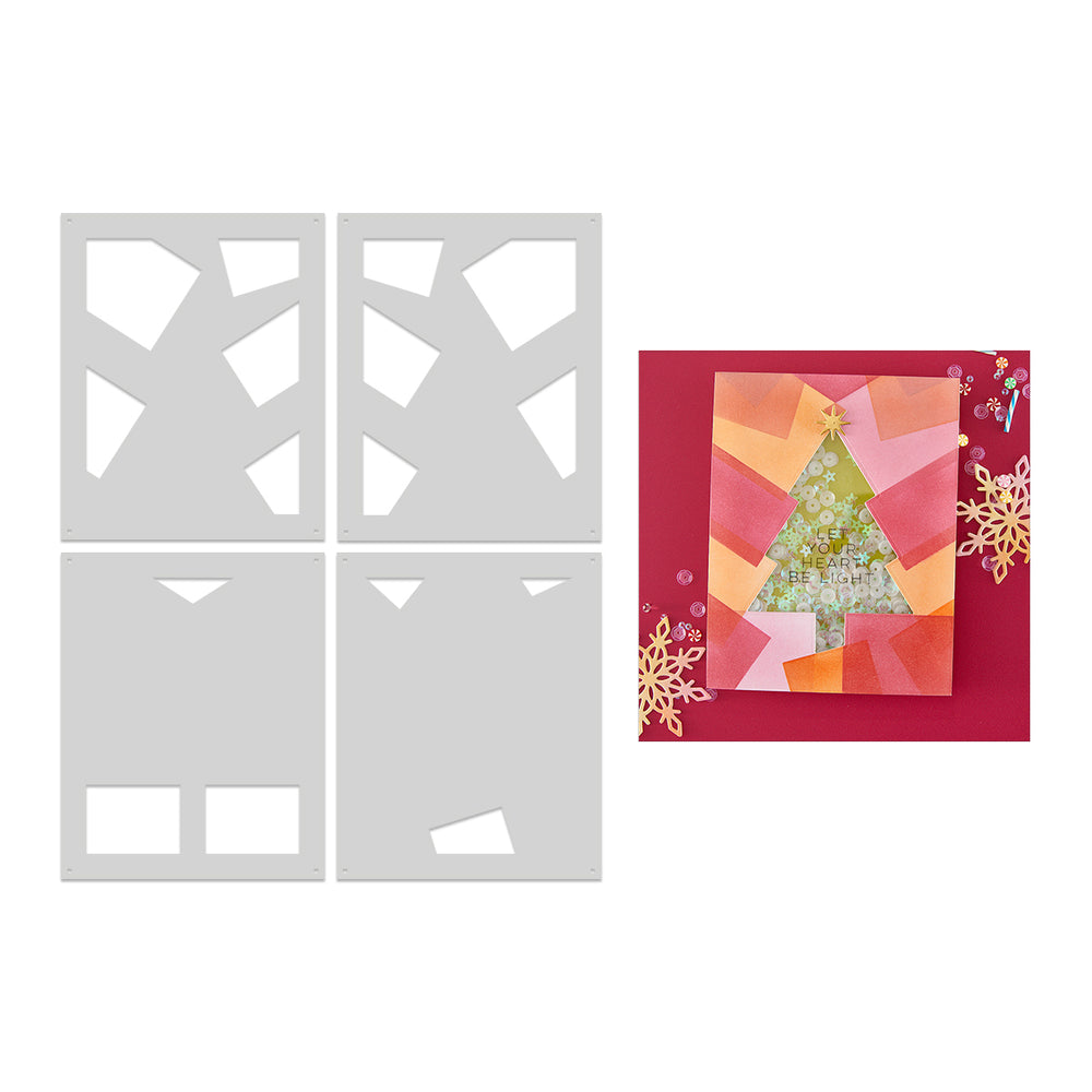 Hero Arts Color Layering Tree Stencils