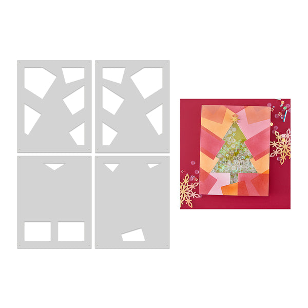 Hero Arts Color Layering Tree Stencils