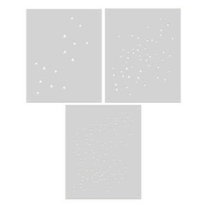 Hero Arts Color Layering Scattered Stars Stencils