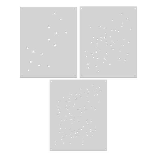 Hero Arts Color Layering Scattered Stars Stencils
