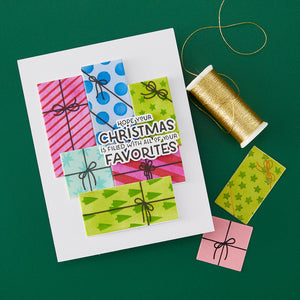 Hero Arts Gorgeous Giftwrap Layering Stencils