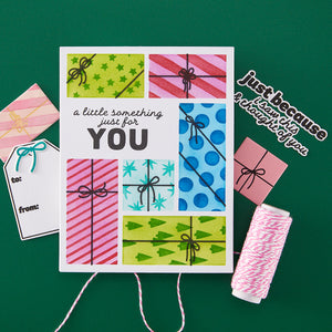 Hero Arts Gorgeous Giftwrap Layering Stencils