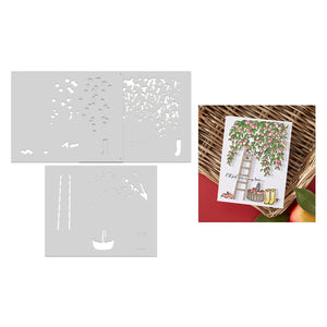 Hero Arts In The Orchard Color Layering Stencils