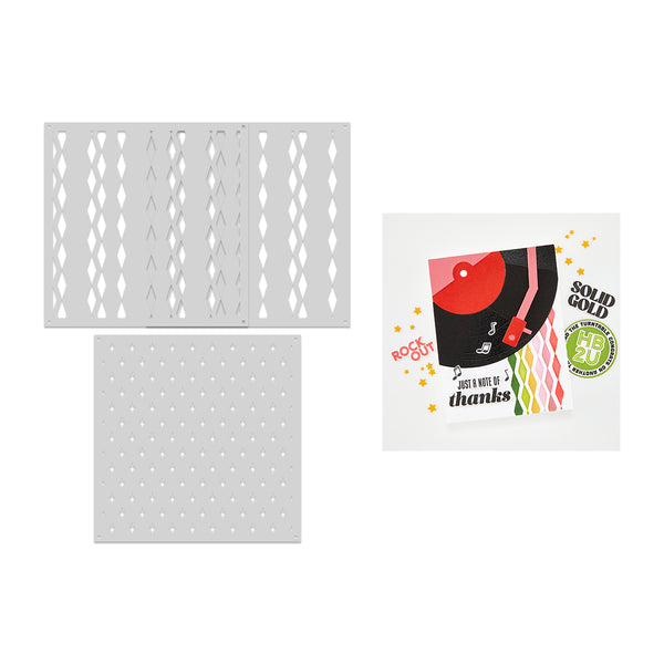 Hero Arts Twinkle Toes Layering Stencils