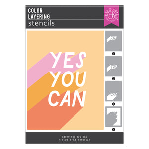 Hero Arts Yes You Can Layering Stencils