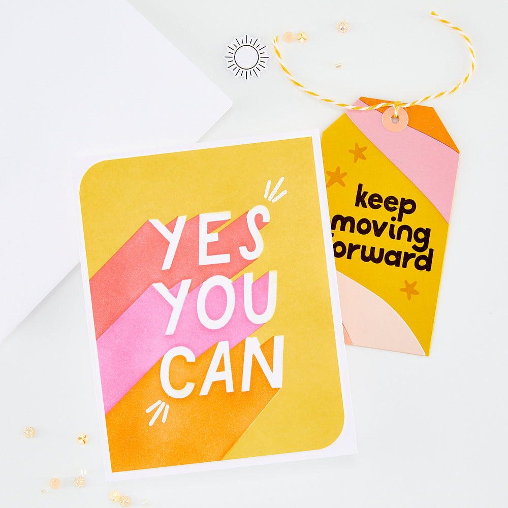 Hero Arts Yes You Can Die & Stencil Bundle