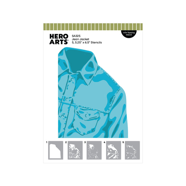 Hero Arts Jean Jacket Bundle