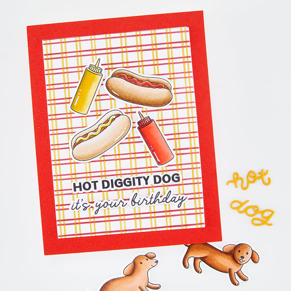 Hero Arts Hot Dog Stamp & Cut