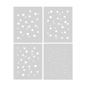 Hero Arts Flower Power Layering Stencil Set