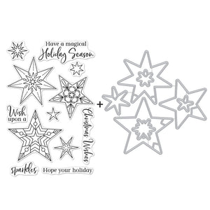 Hero Arts Holiday Sparkles Stamps & Dies Bundle