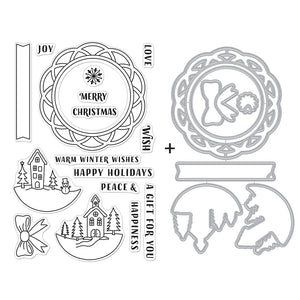Hero Arts Winter Wishes Stamps & Dies Bundle