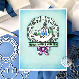 Hero Arts Winter Wishes Stamps & Dies Bundle