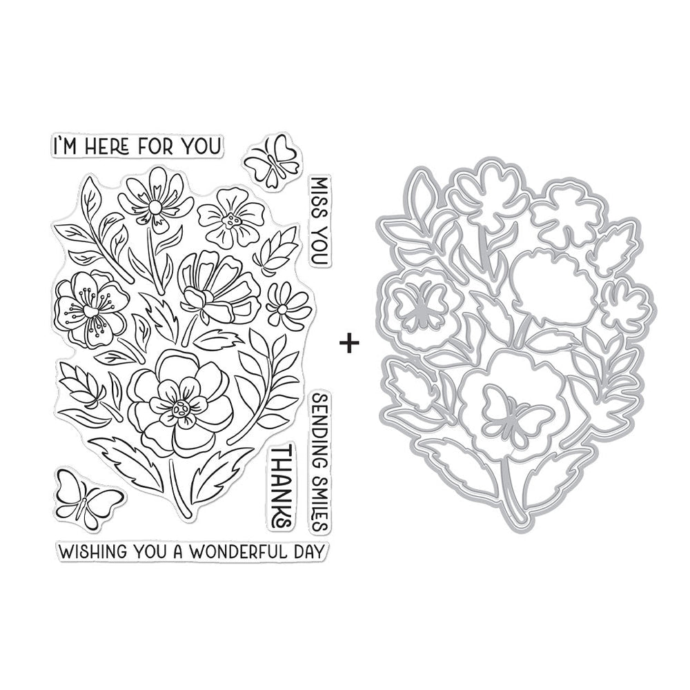 Hero Arts Wonderful Day Stamps & Dies Bundle