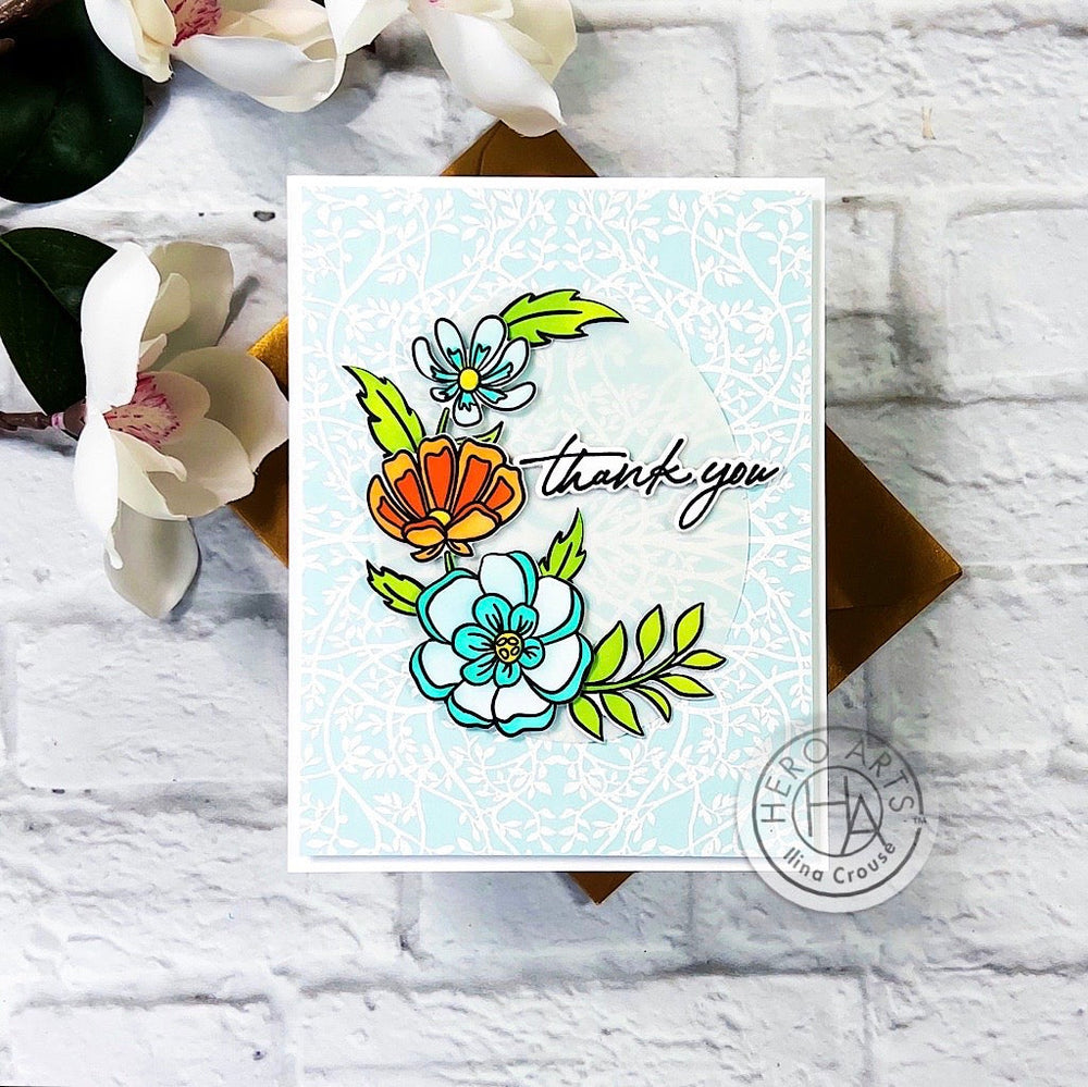 Hero Arts Wonderful Day Stamps & Dies Bundle