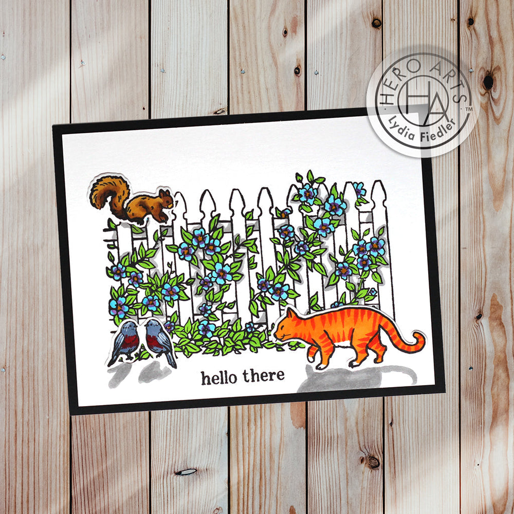 Hero Arts Garden Critters Stamps & Dies Bundle