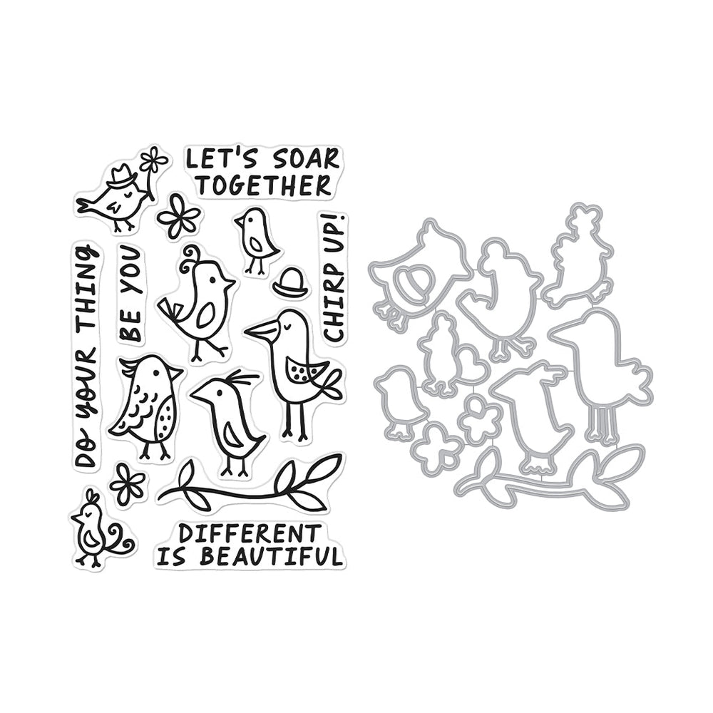 Hero Arts Be You Stamps & Dies Bundle