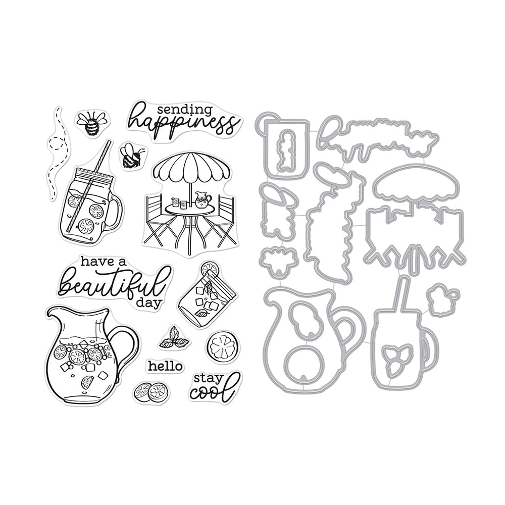 Hero Arts Lemonade Day Stamps & Dies Bundle