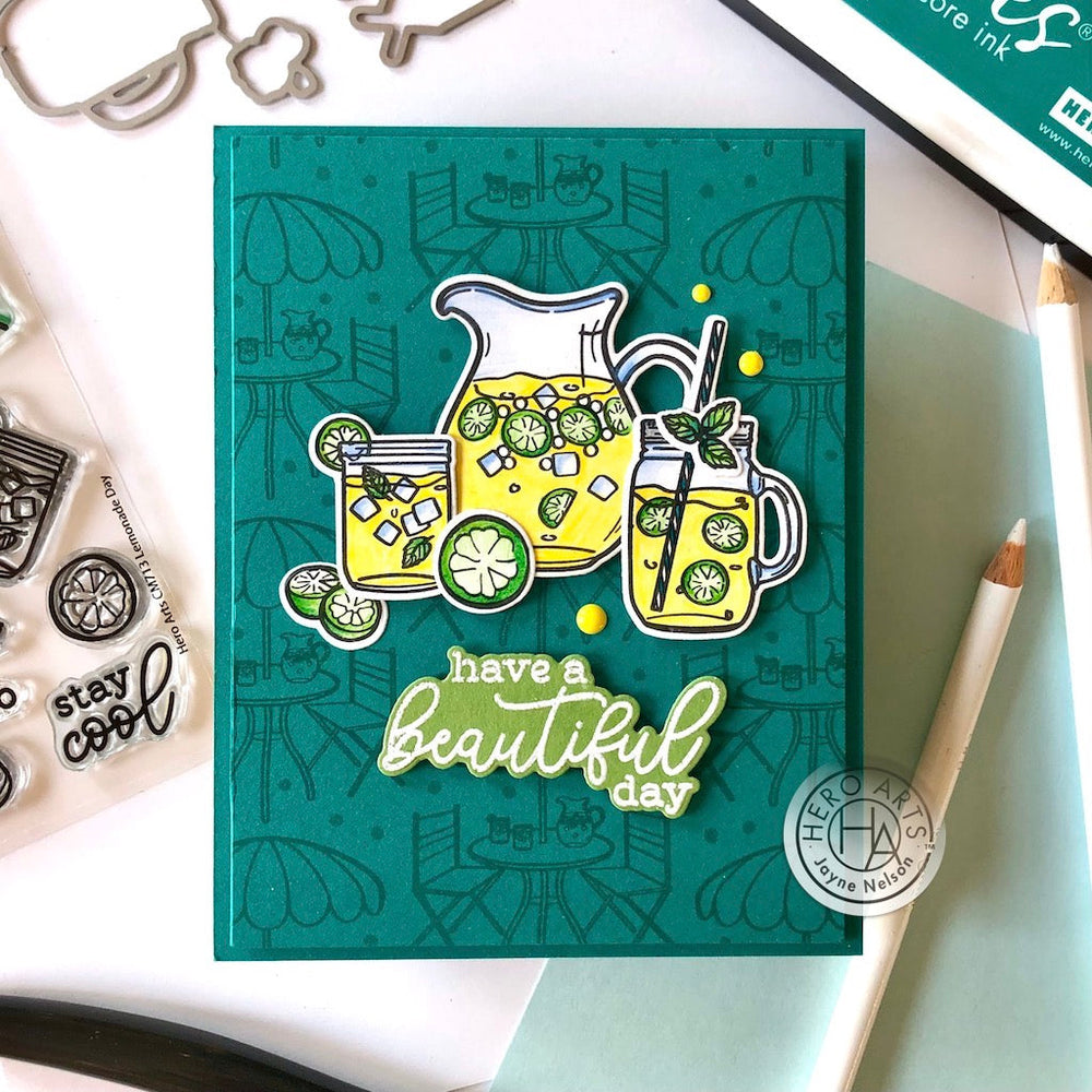 Hero Arts Lemonade Day Stamps & Dies Bundle