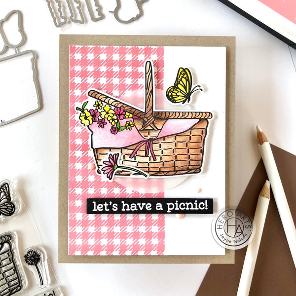 Hero Arts Picnic Basket Stamps & Dies Bundle