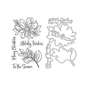 Hero Arts Merry Foliage Stamps & Dies Bundle
