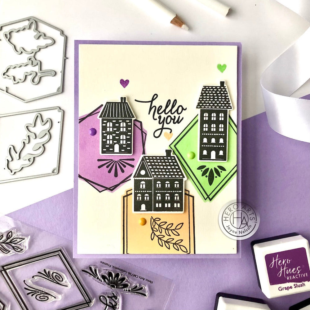 Hero Arts Geometric Frames Stamps & Dies Bundle