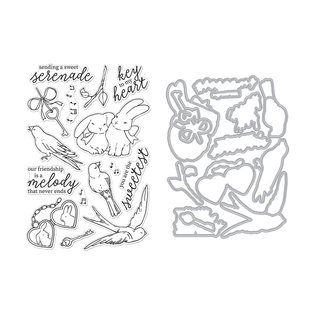 Hero Arts Love Bird & Friends Stamps & Dies Bundle