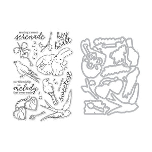 Hero Arts Love Bird & Friends Stamps & Dies Bundle