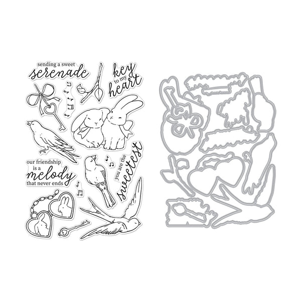 Hero Arts Love Bird & Friends Stamps & Dies Bundle
