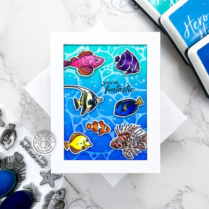 Hero Arts Tropical Fishes Stamps & Dies Bundle