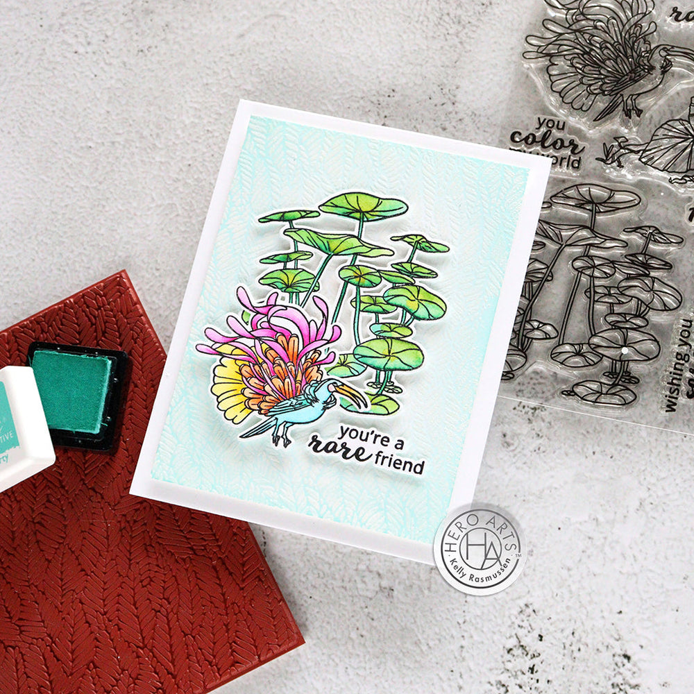Hero Arts Jungle Serenity Stamps & Dies Bundle