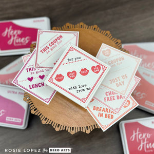 Hero Arts Love Note Messages Clear Stamp Set