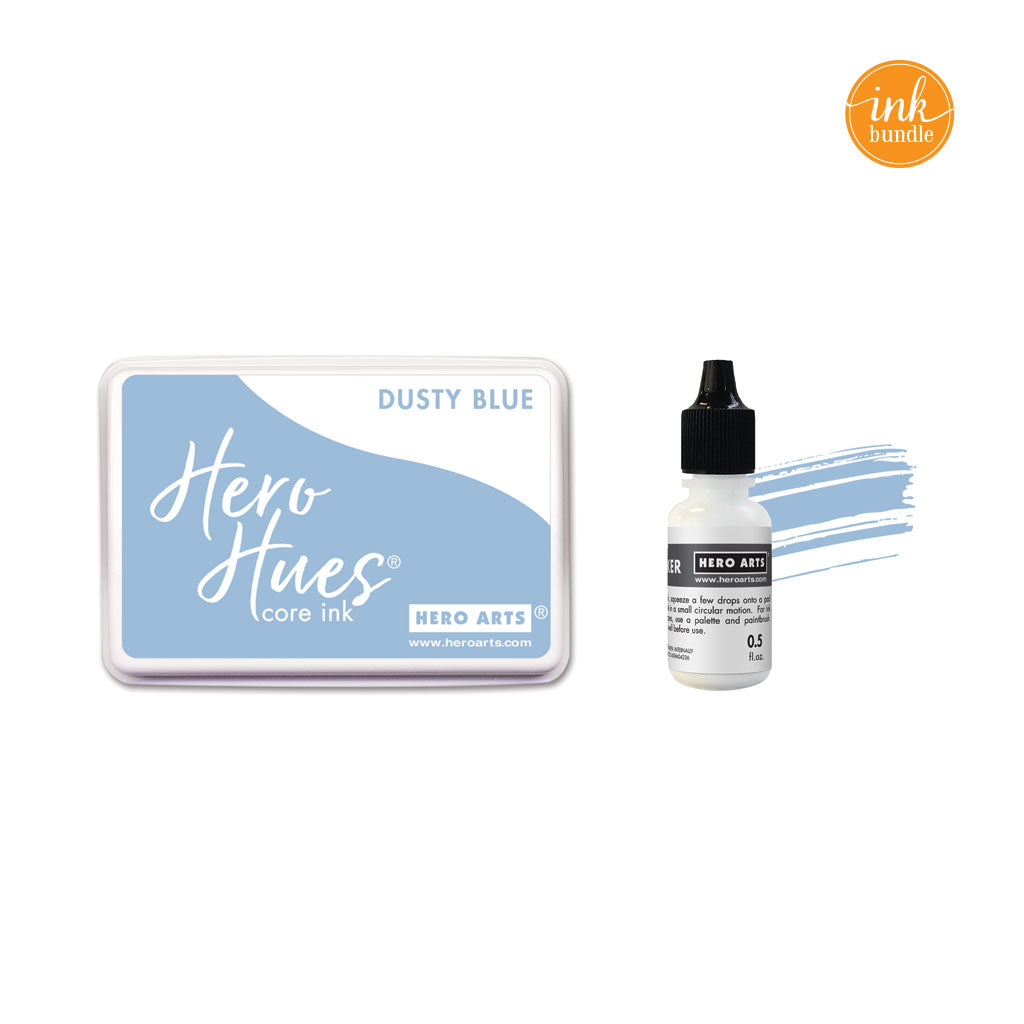 SB701 Dusty Blue Core Ink Pad + Inker Bundle Spellbinders Wholesale