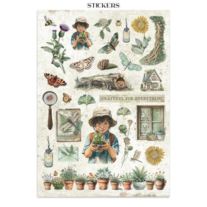 Stamperia Herbarium Silvae Junk Journal