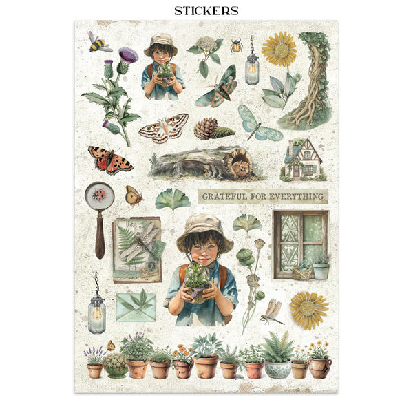 Stamperia Herbarium Silvae Junk Journal