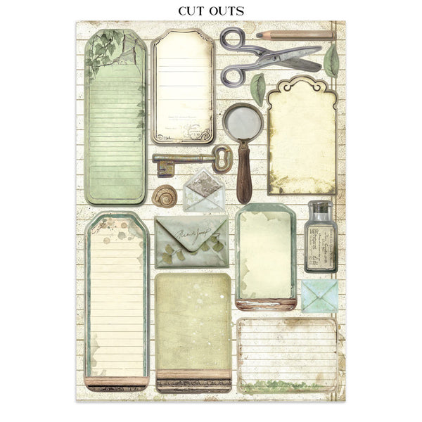Stamperia Herbarium Silvae Junk Journal