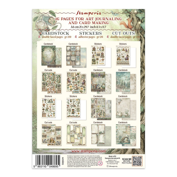 Stamperia Herbarium Silvae Junk Journal
