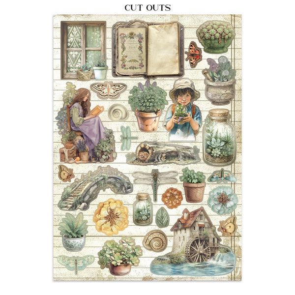 Stamperia Herbarium Silvae Junk Journal