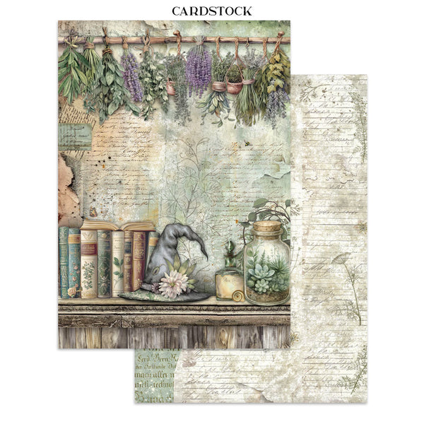 Stamperia Herbarium Silvae Junk Journal