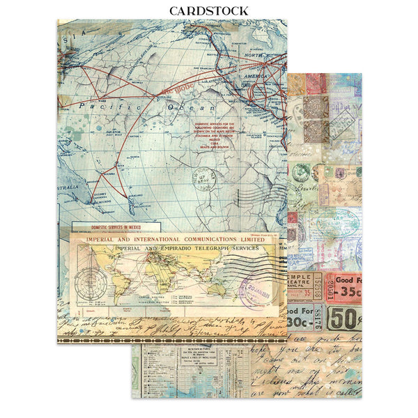 Stamperia Art of Traveling Junk Journal