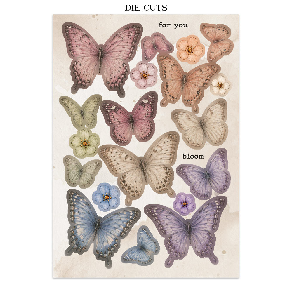 Stamperia Junk Journal Focus Points - Flowers and Poems