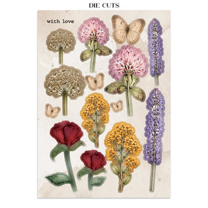 Stamperia Junk Journal Focus Points - Flowers and Poems
