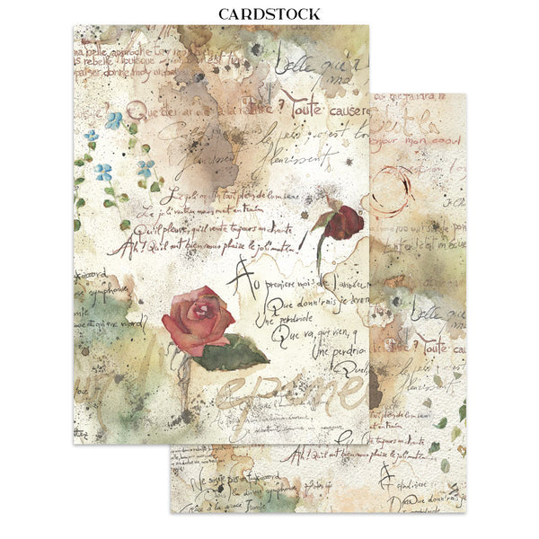 Stamperia Junk Journal Focus Points - Flowers and Poems